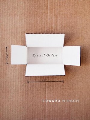 cover image of Special Orders